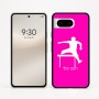 כיסוי בעיצוב אישי עם השם שלך לדגם - Google Pixel 8 5G בעיצוב קפיצת משוכות