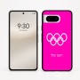 כיסוי בעיצוב אישי עם השם שלך לדגם - Google Pixel 8 5G בעיצוב אולימפי
