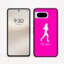 כיסוי בעיצוב אישי עם השם שלך לדגם - Google Pixel 8 5G בעיצוב רץ רץ אישה