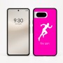 כיסוי בעיצוב אישי עם השם שלך לדגם - Google Pixel 8 5G בעיצוב רץ