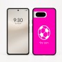 כיסוי בעיצוב אישי עם השם שלך לדגם - Google Pixel 8 5G בעיצוב כדורגל כדור כדורגל