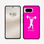 כיסוי בעיצוב אישי עם השם שלך לדגם - Google Pixel 8 5G בעיצוב הרמת משקולות