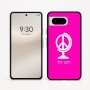 כיסוי בעיצוב אישי עם השם שלך לדגם - Google Pixel 8 5G בעיצוב גלובוסי שלום