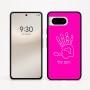 כיסוי בעיצוב אישי עם השם שלך לדגם - Google Pixel 8 5G בעיצוב יד
