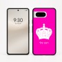 כיסוי בעיצוב אישי עם השם שלך לדגם - Google Pixel 8 5G בעיצוב כתר מלכותי