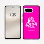 כיסוי בעיצוב אישי עם השם שלך לדגם - Google Pixel 8 5G בעיצוב סנטה קלאוס