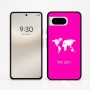 כיסוי בעיצוב אישי עם השם שלך לדגם - Google Pixel 8 5G בעיצוב מפת העולם