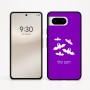 כיסוי בעיצוב אישי עם השם שלך לדגם - Google Pixel 8 5G בעיצוב עטלפים