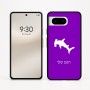 כיסוי בעיצוב אישי עם השם שלך לדגם - Google Pixel 8 5G בעיצוב כריש ראש פטיש