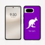כיסוי בעיצוב אישי עם השם שלך לדגם - Google Pixel 8 5G בעיצוב קנגורו