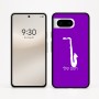 כיסוי בעיצוב אישי עם השם שלך לדגם - Google Pixel 8 5G בעיצוב סקסופון
