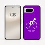 כיסוי בעיצוב אישי עם השם שלך לדגם - Google Pixel 8 5G בעיצוב אופניים אולימפיים