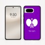 כיסוי בעיצוב אישי עם השם שלך לדגם - Google Pixel 8 5G בעיצוב פינג פונג