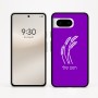 כיסוי בעיצוב אישי עם השם שלך לדגם - Google Pixel 8 5G בעיצוב חיטה גלית זהב