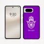 כיסוי בעיצוב אישי עם השם שלך לדגם - Google Pixel 8 5G בעיצוב חמסה - קבלה