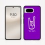 כיסוי בעיצוב אישי עם השם שלך לדגם - Google Pixel 8 5G בעיצוב יד סלע
