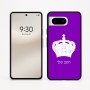 כיסוי בעיצוב אישי עם השם שלך לדגם - Google Pixel 8 5G בעיצוב כתר מלכותי