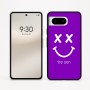 כיסוי בעיצוב אישי עם השם שלך לדגם - Google Pixel 8 5G בעיצוב סמיילי