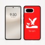 כיסוי בעיצוב אישי עם השם שלך לדגם - Google Pixel 8 5G בעיצוב נשר אמריקאי