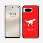 כיסוי בעיצוב אישי עם השם שלך לדגם - Google Pixel 8 5G בעיצוב דינוזאור