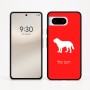 כיסוי בעיצוב אישי עם השם שלך לדגם - Google Pixel 8 5G בעיצוב כלב