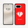 כיסוי בעיצוב אישי עם השם שלך לדגם - Google Pixel 8 5G בעיצוב ראש פיל