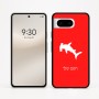 כיסוי בעיצוב אישי עם השם שלך לדגם - Google Pixel 8 5G בעיצוב כריש ראש פטיש