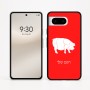 כיסוי בעיצוב אישי עם השם שלך לדגם - Google Pixel 8 5G בעיצוב חזיר
