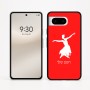 כיסוי בעיצוב אישי עם השם שלך לדגם - Google Pixel 8 5G בעיצוב בלרינה