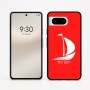 כיסוי בעיצוב אישי עם השם שלך לדגם - Google Pixel 8 5G בעיצוב סירה