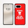 כיסוי בעיצוב אישי עם השם שלך לדגם - Google Pixel 8 5G בעיצוב מלך הגריל