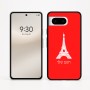 כיסוי בעיצוב אישי עם השם שלך לדגם - Google Pixel 8 5G בעיצוב מגדל אייפל