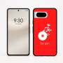 כיסוי בעיצוב אישי עם השם שלך לדגם - Google Pixel 8 5G בעיצוב תקליטור - אזור מוזיקה