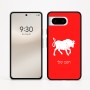 כיסוי בעיצוב אישי עם השם שלך לדגם - Google Pixel 8 5G בעיצוב מזלות - שור