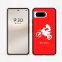 כיסוי בעיצוב אישי עם השם שלך לדגם - Google Pixel 8 5G בעיצוב מוטוקרוס