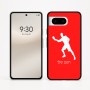 כיסוי בעיצוב אישי עם השם שלך לדגם - Google Pixel 8 5G בעיצוב שחקן פינג פונג