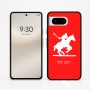 כיסוי בעיצוב אישי עם השם שלך לדגם - Google Pixel 8 5G בעיצוב שחקן פולו - סוס
