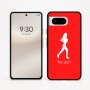 כיסוי בעיצוב אישי עם השם שלך לדגם - Google Pixel 8 5G בעיצוב רץ רץ אישה
