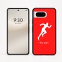 כיסוי בעיצוב אישי עם השם שלך לדגם - Google Pixel 8 5G בעיצוב רץ