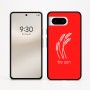 כיסוי בעיצוב אישי עם השם שלך לדגם - Google Pixel 8 5G בעיצוב חיטה גלית זהב