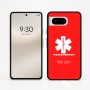 כיסוי בעיצוב אישי עם השם שלך לדגם - Google Pixel 8 5G בעיצוב חובש