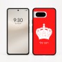 כיסוי בעיצוב אישי עם השם שלך לדגם - Google Pixel 8 5G בעיצוב כתר מלכותי