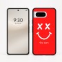 כיסוי בעיצוב אישי עם השם שלך לדגם - Google Pixel 8 5G בעיצוב סמיילי