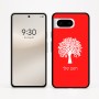 כיסוי בעיצוב אישי עם השם שלך לדגם - Google Pixel 8 5G בעיצוב עץ