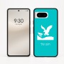 כיסוי בעיצוב אישי עם השם שלך לדגם - Google Pixel 8 5G בעיצוב נשר אמריקאי