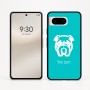 כיסוי בעיצוב אישי עם השם שלך לדגם - Google Pixel 8 5G בעיצוב פרצוף בולדוג