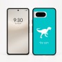 כיסוי בעיצוב אישי עם השם שלך לדגם - Google Pixel 8 5G בעיצוב דינוזאור