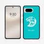 כיסוי בעיצוב אישי עם השם שלך לדגם - Google Pixel 8 5G בעיצוב ראש נשר