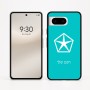 כיסוי בעיצוב אישי עם השם שלך לדגם - Google Pixel 8 5G בעיצוב קרייזלר