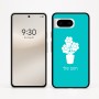 כיסוי בעיצוב אישי עם השם שלך לדגם - Google Pixel 8 5G בעיצוב פרח
